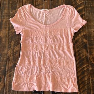 Old Navy T with lace detail